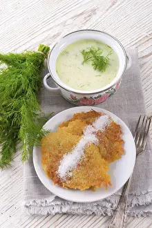 Polish Vegetarian Meal Prints: Dill soup