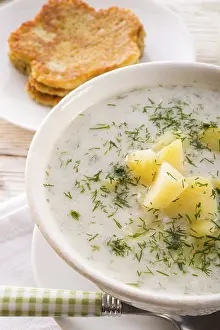 Framed Print : Print of Dill Soup by ImageBROKER Framed Print : Print of Dill Soup by ImageBROKER