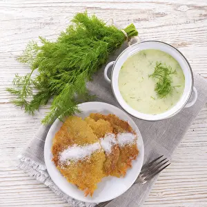 Healthy Lunch Options Europe Prints: Dill soup