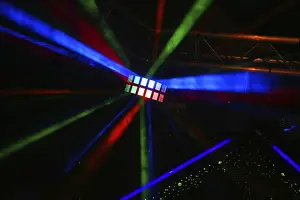 Deserted Nightlife Scene Prints: Disco light