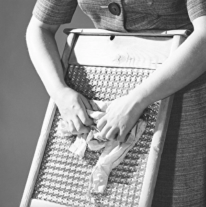 Cleanliness And Tidiness Prints: Doing the laundry in the 1960s