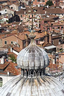 Cultural Monument Europe Prints: Dome of St. Mark's Cathedral