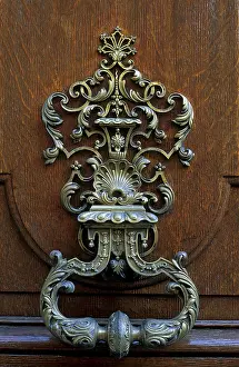 Decorative Door Fitting Prints: Door knocker