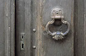 Historic Entrance Door Prints: Doorknocker knocker