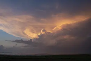 Cumulonimbus Cloud Prints: Dramatic cloud formation, cumulonimbus