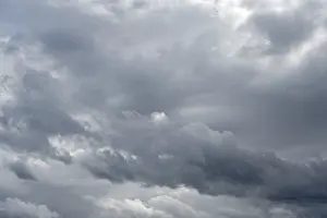 Overcast European Sky Prints: Dramatic cloud formation, filling the format