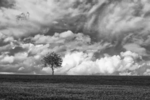 Cloud Formations In Germany Prints: Dramatic cloud formation, Germany