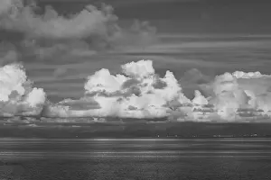 Lower Saxony Germany Landscape Prints: Dramatic clouds over the North Sea