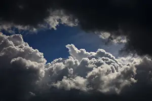 Cumulus Humilis Cloud Prints: Dramatic cloudscape with (cumulus) clouds
