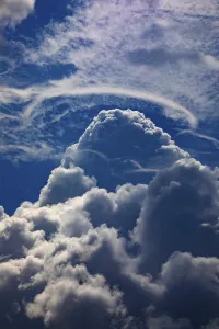 Austria Weather Prints: Dramatic cloudscape with (cumulus) clouds
