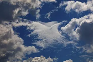 Cloudy Mood Prints: Dramatic cloudscape with (cumulus) clouds