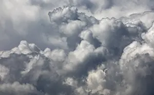 Cumulus Clouds Prints: Dramatic cloudscape with (cumulus) clouds