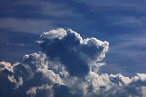 Travel Photography Austria Prints: Dramatic cloudscape with (cumulus) clouds