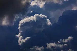 Cumulus Clouds Prints: Dramatic cloudscape with (cumulus) clouds