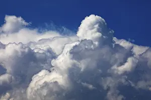 Cumulus Clouds Prints: Dramatic cloudscape with (cumulus) clouds