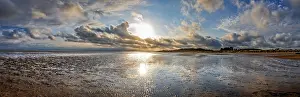 Dramatic Cloudy Sky Prints: Dramatic cloudy sky with low