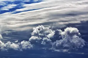 Dramatic Cloudy Sky Prints: Dramatic cloudy sky, Orkney Islands