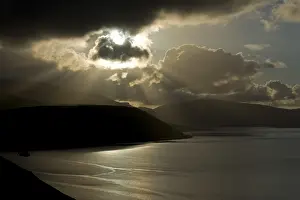 Cloudy Sky Mood Prints: Dramatic light mood, cloudy sky