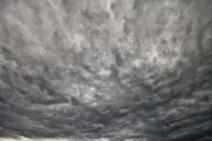 Dramatic Cloud Atmosphere Prints: Dramatic, monochrome storm clouds