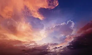Sunset Landscape Photography Prints: Dramatic sky