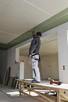 Old Building Restoration Prints: Dry construction, dry lining