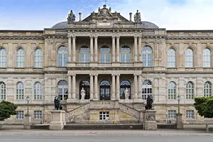 Classicistic Architecture Europe Prints: Ducal Museum Gotha, Gotha, Thuringia, Germany