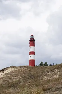 Schleswig Holstein Scenery Prints: Dune landscape with lighthouse