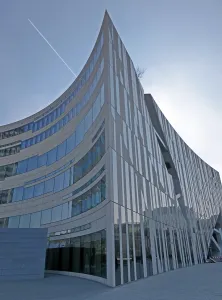 Deserted Office Building Germany Prints: Dusseldorf, KO-Bogen
