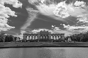Schönbrunn Palace Park Prints: Early Classicist collonade Gloriette