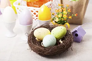 Bird Feeder Station Prints: Easter decorations - egg candles