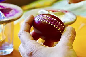 Easter Egg Decoration Prints: Easter, Easter egg, blown out colored egg