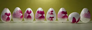 Colourful Easter Eggs Prints: Easter eggs
