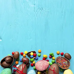 Christian Tradition Prints: Easter sweets eggs