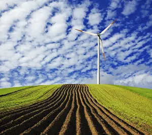 Wind Power Generation Prints: Eco Wind