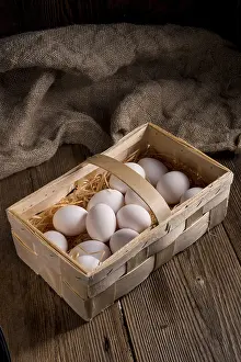 Deserted Nesting Site Prints: Eggs in the basket