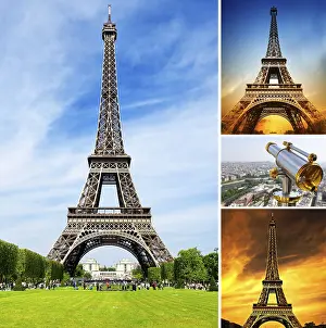 Eiffel Tower Paris Prints: The Eiffel Tower in Paris