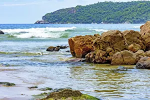 Brazilian Coastal Scenery Prints: The encounter between the rocks