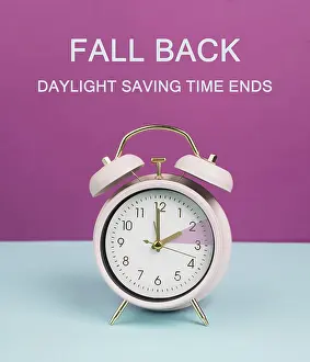 Images Dated 22nd September 2024: End of Daylight Saving Time Fall Print
