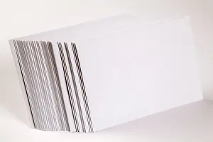 Studio Background Images Prints: Envelopes, white, front side