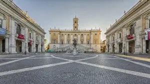 European Tourist Attractions Prints: Equestrian Statue of Marcus Aurelius in Rome