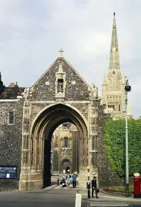 Erpingham Gate Entrance, Norwich Cathedral, Print 1970