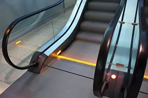 Deserted Escalator Prints: Escalator