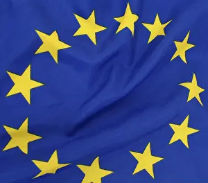 European Union Flags Prints: EU flag