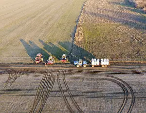 Travel Photography Landscape Prints: Export of fertilizer to the fields