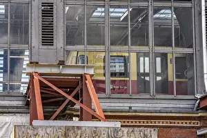 German Federal Republic Infrastructure Prints: Extensive construction work at Berlin Ostbahnhof