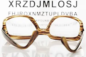 Reading Glasses Prints: Eyesight test