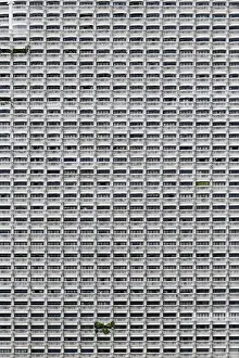 High Rise Residential Buildings Prints: Facade balconies