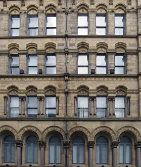 Northern Europe Tourist Attraction Prints: The facade of the former milligan