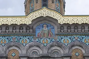 Russian Chapel Detail Prints: Detail on the facade, Russian Chapel