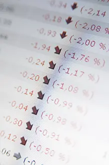 Capital Market Downturn Prints: Falling share rates